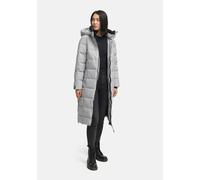 Winterjacke MARIKOO "Lanitaa", Damen, Gr. XL, grau, Obermaterial: 100% Polyester; Futter: 100% Polyester; Wattierung: 100% Polyester; Ärmelfutter: 100% Polyester, Jacken Winterjacke, Steppmantel mit a