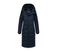 Winterjacke MARIKOO "Lanitaa", Damen, Gr. XL, navy, Obermaterial: 100% Polyester; Futter: 100% Polyester; Wattierung: 100% Polyester; Ärmelfutter: 100% Polyester, Jacken Winterjacke, Steppmantel mit a
