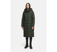 Winterjacke MARIKOO "Lanitaa", Damen, Gr. XS, schwarzolive, Obermaterial: 100% Polyester; Futter: 100% Polyester; Wattierung: 100% Polyester; Ärmelfutter: 100% Polyester, Jacken Winterjacke, Steppmant