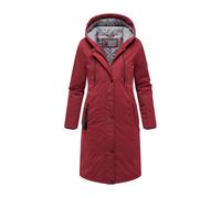 Winterjacke MARIKOO "Ledalaa", Damen, Gr. L, rot (bordeaux), Obermaterial: 55% Polyester, 45% Nylon; Innenseite: 100% Polyester; Futter: 100% Polyester; Wattierung: 100% Polyester, Jacken, mit großer