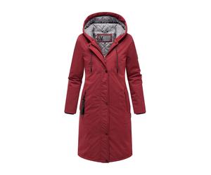 Winterjacke MARIKOO "Ledalaa", Damen, Gr. S, rot (bordeaux), Obermaterial: 55% Polyester, 45% Nylon. Innenseite: 100% Polyester. Futter: 100% Polyester. Wattierung: 100% Polyester, Jacken Winterjacke,