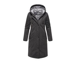Winterjacke MARIKOO "Ledalaa", Damen, Gr. S, schwarz, Obermaterial: 55% Polyester, 45% Nylon. Innenseite: 100% Polyester. Futter: 100% Polyester. Wattierung: 100% Polyester, Jacken Winterjacke, mit gr