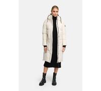 Winterjacke MARIKOO "Michikoo", Damen, Gr. M, cream, Obermaterial: 100% Polyester; Futter: 100% Polyester; Wattierung: 100% Polyester; Ärmelfutter: 100% Polyester, Jacken Winterjacke, Extra langer Sch