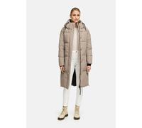 Winterjacke MARIKOO "Michikoo", Damen, Gr. XL, beige (taupegrau), Obermaterial: 100% Polyester; Futter: 100% Polyester; Wattierung: 100% Polyester; Ärmelfutter: 100% Polyester, Jacken Winterjacke, Ext