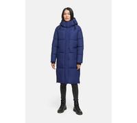Winterjacke MARIKOO "Michikoo", Damen, Gr. XL, blau (navy), Obermaterial: 100% Polyester; Futter: 100% Polyester; Wattierung: 100% Polyester; Ärmelfutter: 100% Polyester, Jacken Winterjacke, Extra lan