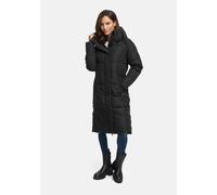 Winterjacke MARIKOO "Michikoo", Damen, Gr. XXL, schwarz, Obermaterial: 100% Polyester; Futter: 100% Polyester; Wattierung: 100% Polyester; Ärmelfutter: 100% Polyester, Jacken Winterjacke, Extra langer