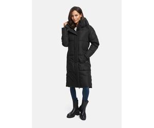 Winterjacke MARIKOO "Michikoo", Damen, Gr. XXL, schwarz, Obermaterial: 100% Polyester. Futter: 100% Polyester. Wattierung: 100% Polyester. Ärmelfutter: 100% Polyester, Jacken Winterjacke, Extra langer