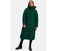 Winterjacke MARIKOO "Nadeshikoo XIV", Damen, Gr. XL, grün (evergrün), Obermaterial: 100% Polyester; Innenseite: 100% Polyester; Futter: 100% Polyester; Wattierung: 100% Polyester, Jacken Winterjacke, 