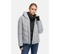 Winterjacke MARIKOO "Nadiraa", Damen, Gr. L, grau, Obermaterial: 100% Polyester; Futter: 100% Polyester; Wattierung: 100% Polyester; Ärmelfutter: 100% Polyester, Jacken Winterjacke, 2-in-1 Funktion He