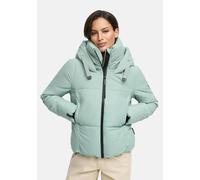 Winterjacke MARIKOO "Ninikaa", Damen, Gr. XL, smokey mint, Obermaterial: 100% Polyester. Futter: 100% Polyester. Wattierung: 100% Polyester. Ärmelfutter: 100% Polyester, Jacken Winterjacke, kurze Wint