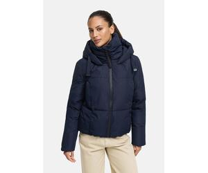 Winterjacke MARIKOO "Ninikaa", Damen, Gr. XXL, blau (navy), Obermaterial: 100% Polyester. Futter: 100% Polyester. Wattierung: 100% Polyester. Ärmelfutter: 100% Polyester, Jacken Winterjacke, kurze Win