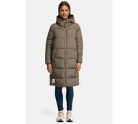 Winterjacke MARIKOO "Nomadiaa", Damen, Gr. 3XL, grau (stone braun), Obermaterial: 100% Polyester; Innenseite: 100% Polyester; Futter: 100% Polyester; Wattierung: 100% Polyester, Jacken Winterjacke, La