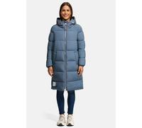 Winterjacke MARIKOO "Nomadiaa", Damen, Gr. XL, blau (stormy blau), Obermaterial: 100% Polyester; Innenseite: 100% Polyester; Futter: 100% Polyester; Wattierung: 100% Polyester, Jacken Winterjacke, Lan