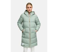 Winterjacke MARIKOO "Nomadiaa", Damen, Gr. XL, smokey mint, Obermaterial: 100% Polyester. Innenseite: 100% Polyester. Futter: 100% Polyester. Wattierung: 100% Polyester, Jacken Winterjacke, Lange Dame