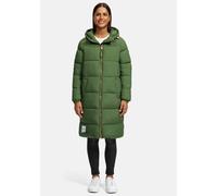 Winterjacke MARIKOO "Nomadiaa", Damen, Gr. XXL, grün (pine olive), Obermaterial: 100% Polyester; Innenseite: 100% Polyester; Futter: 100% Polyester; Wattierung: 100% Polyester, Jacken Winterjacke, Lan