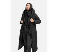 Winterjacke MARIKOO "Pakoraa", Damen, Gr. 5XL, schwarz, Obermaterial: 100% Polyester; Futter: 100% Polyester; Wattierung: 100% Polyester; Ärmelfutter: 100% Polyester, Jacken Winterjacke, extra langer