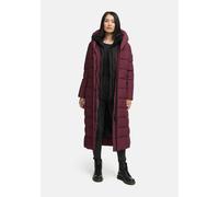 Winterjacke MARIKOO "Pakoraa", Damen, Gr. S, wine, Obermaterial: 100% Polyester; Futter: 100% Polyester; Wattierung: 100% Polyester; Ärmelfutter: 100% Polyester, Jacken Winterjacke, extra langer Winte