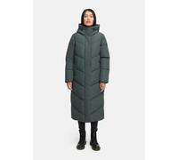 Winterjacke MARIKOO "Ranja", Damen, Gr. XL, grün (stonegrün), Obermaterial: 100% Polyester. Futter: 100% Polyester. Wattierung: 100% Polyester. Ärmelfutter: 100% Polyester, Jacken Winterjacke, mit fes