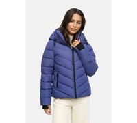 Winterjacke MARIKOO "Samuiaa XVI", Damen, Gr. M, blau (blau violet), Obermaterial: 100% Polyester. Futter: 100% Polyester. Wattierung: 100% Polyester. Ärmelfutter: 100% Polyester, Jacken Winterjacke, 