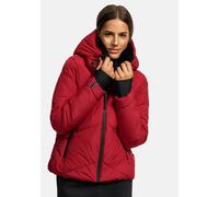 Winterjacke MARIKOO "Simaraa", Damen, Gr. M, rot (dunkelrot), Obermaterial: 100% Polyester. Innenseite: 100% Polyester. Fellimitat: 100% Polyester, Jacken Winterjacke, mit abnehmbarem Kunstfellkragen