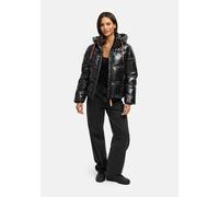 Winterjacke MARIKOO "Skyraa", Damen, Gr. S, schwarz, Obermaterial: 100% Nylon. Futter: 100% Polyester. Wattierung: 100% Polyester. Ärmelfutter: 100% Polyester, Jacken Winterjacke, Leicht glänzendes Ob