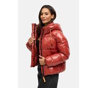 Winterjacke MARIKOO "Skyraa", Damen, Gr. S, schwarz terracotta, Obermaterial: 100% Nylon; Futter: 100% Polyester; Wattierung: 100% Polyester; Ärmelfutter: 100% Polyester, Jacken Winterjacke, Leicht gl