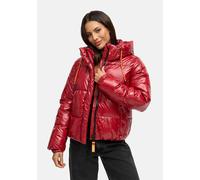 Winterjacke MARIKOO "Skyraa", Damen, Gr. XXL, rot (dunkelrot), Obermaterial: 100% Nylon; Futter: 100% Polyester; Wattierung: 100% Polyester; Ärmelfutter: 100% Polyester, Jacken Winterjacke, Leicht glä