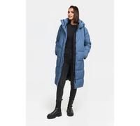 Winterjacke MARIKOO "Tabiaa", Damen, Gr. XXL, blau (dusty blau), Obermaterial: 100% Polyester. Futter: 100% Polyester. Wattierung: 100% Polyester. Ärmelfutter: 100% Polyester, Bündchen, Jacken Winterj