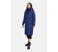 Winterjacke MARIKOO "Teonaa", Damen, Gr. L, blau (navy), Obermaterial: 100% Polyester; Futter: 100% Polyester; Wattierung: 100% Polyester; Ärmelfutter: 100% Polyester, Jacken Winterjacke, Figurbetonte