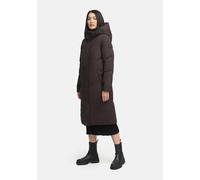 Winterjacke MARIKOO "Teonaa", Damen, Gr. L, choco, Obermaterial: 100% Polyester; Futter: 100% Polyester; Wattierung: 100% Polyester; Ärmelfutter: 100% Polyester, Jacken Winterjacke, Figurbetonte Passf