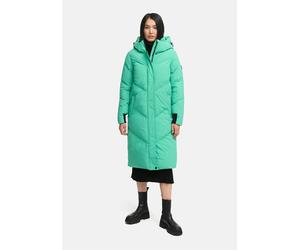 Winterjacke MARIKOO "Teonaa", Damen, Gr. M, grün (crystal grün), Obermaterial: 100% Polyester; Futter: 100% Polyester; Wattierung: 100% Polyester; Ärmelfutter: 100% Polyester, Jacken Winterjacke, Figu