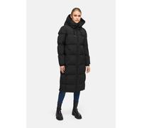 Winterjacke MARIKOO "Tikoraa", Damen, Gr. 4XL, schwarz, Obermaterial: 100% Polyester; Futter: 100% Polyester; Wattierung: 100% Polyester; Ärmelfutter: 100% Polyester, Jacken Winterjacke, mit extra lan