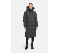 Winterjacke MARIKOO "Tikoraa", Damen, Gr. L, grau (anthrazit), Obermaterial: 100% Polyester. Futter: 100% Polyester. Wattierung: 100% Polyester. Ärmelfutter: 100% Polyester, Jacken Winterjacke, mit ex