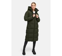 Winterjacke MARIKOO "Tikoraa", Damen, Gr. L, schwarz olive, Obermaterial: 100% Polyester; Futter: 100% Polyester; Wattierung: 100% Polyester; Ärmelfutter: 100% Polyester, Jacken, mit extra langem Schn