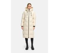Winterjacke MARIKOO "Tikoraa", Damen, Gr. M, cream, Obermaterial: 100% Polyester; Futter: 100% Polyester; Wattierung: 100% Polyester; Ärmelfutter: 100% Polyester, Jacken Winterjacke, mit extra langem