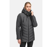 Winterjacke MARIKOO "Tivaa", Damen, Gr. M, grau (anthrazit), Obermaterial: 98% Polyester, 2% Elasthan. Futter: 100% Polyester. Wattierung: 100% Polyester. Ärmelfutter: 100% Polyester, Jacken Winterjac