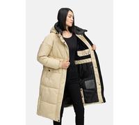 Winterjacke MARIKOO "Yaskaa", Damen, Gr. L, beige, Obermaterial: 100% Polyester; Futter: 100% Polyester; Wattierung: 100% Polyester; Ärmelfutter: 100% Polyester, Jacken Winterjacke, mit praktischen Be