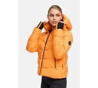 Winterjacke MARIKOO "Yukanii", Damen, Gr. M, orange, Obermaterial: 100% Polyester; Futter: 100% Polyester; Wattierung: 100% Polyester; Ärmelfutter: 100% Polyester, Jacken, Kurze Winterjacke mit langen