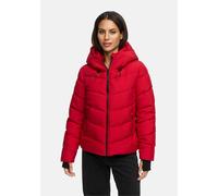 Winterjacke MARIKOO "Yukanii", Damen, Gr. S, rot (deep rot), Obermaterial: 100% Polyester. Futter: 100% Polyester. Wattierung: 100% Polyester. Ärmelfutter: 100% Polyester, Jacken Winterjacke, Kurze Wi