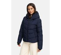 Winterjacke MARIKOO "Yukanii", Damen, Gr. XXL, blau (navy), Obermaterial: 100% Polyester; Futter: 100% Polyester; Wattierung: 100% Polyester; Ärmelfutter: 100% Polyester, Jacken, Kurze Winterjacke mit