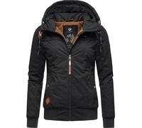 Winterjacke mit abnehmbarer Kapuze "Jotty Winter" Black22 XL