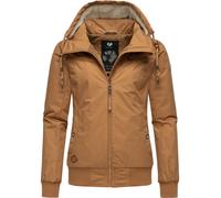 Winterjacke mit abnehmbarer Kapuze "Jotty Winter" Brown Sugar24 L