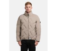 Winterjacke mit auffälliger Steppung "Clover" Greige L