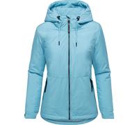 Winterjacke RAGWEAR "Bevin Warm YOUMODO", Damen, Gr. M (38), cloud, Obermaterial: 100% Polyester; Innenfutter: 100% Polyester; Wattierung: 100% Polyester, tailliert hüftbedeckend, hoch geschlossener A