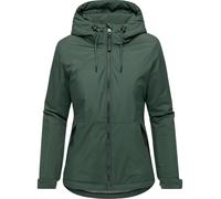 Winterjacke RAGWEAR "Bevin Warm YOUMODO", Damen, Gr. L (40), tannengrün, Obermaterial: 100% Polyester; Innenfutter: 100% Polyester; Wattierung: 100% Polyester, tailliert hüftbedeckend, hoch geschlosse