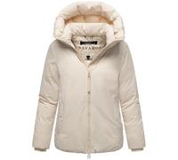 Winterjacke NAVAHOO "Blütenlicht 14", Damen, Gr. L (40), cream, Obermaterial: 100% Polyester, Innenfutter: 100% Polyester, Wattierung: 100% Polyester, Ärmelfutter: 100% Polyester, gerade hüftbedeckend