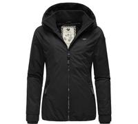 Winterjacke RAGWEAR "Dizzie Winter", Damen, Gr. S (36), braun (dusty), Außenmaterial: 100% Polyester. Innenfutter: 100% Polyester. Wattierung: 100% Polyester, figurbetont hüftbedeckend, Ärmel ohne Ärm