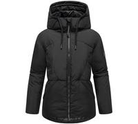 Winterjacke mit Kapuze "Pastellzauber 14" Black XXL