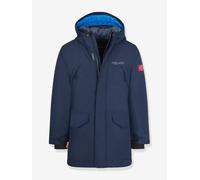 Winterjacke mit Kapuze wasserdicht Kinder HARSTAD TROLLKIDS blau Gr. 176