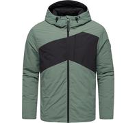 Winterjacke RAGWEAR "Cassey Warm YOUMODO", Herren, Gr. M (50), grün, Obermaterial: 100% Nylon, Innenfutter: 100% Polyester, Wattierung: 100% Polyester, gerade hüftbedeckend, hoch geschlossener Ausschn